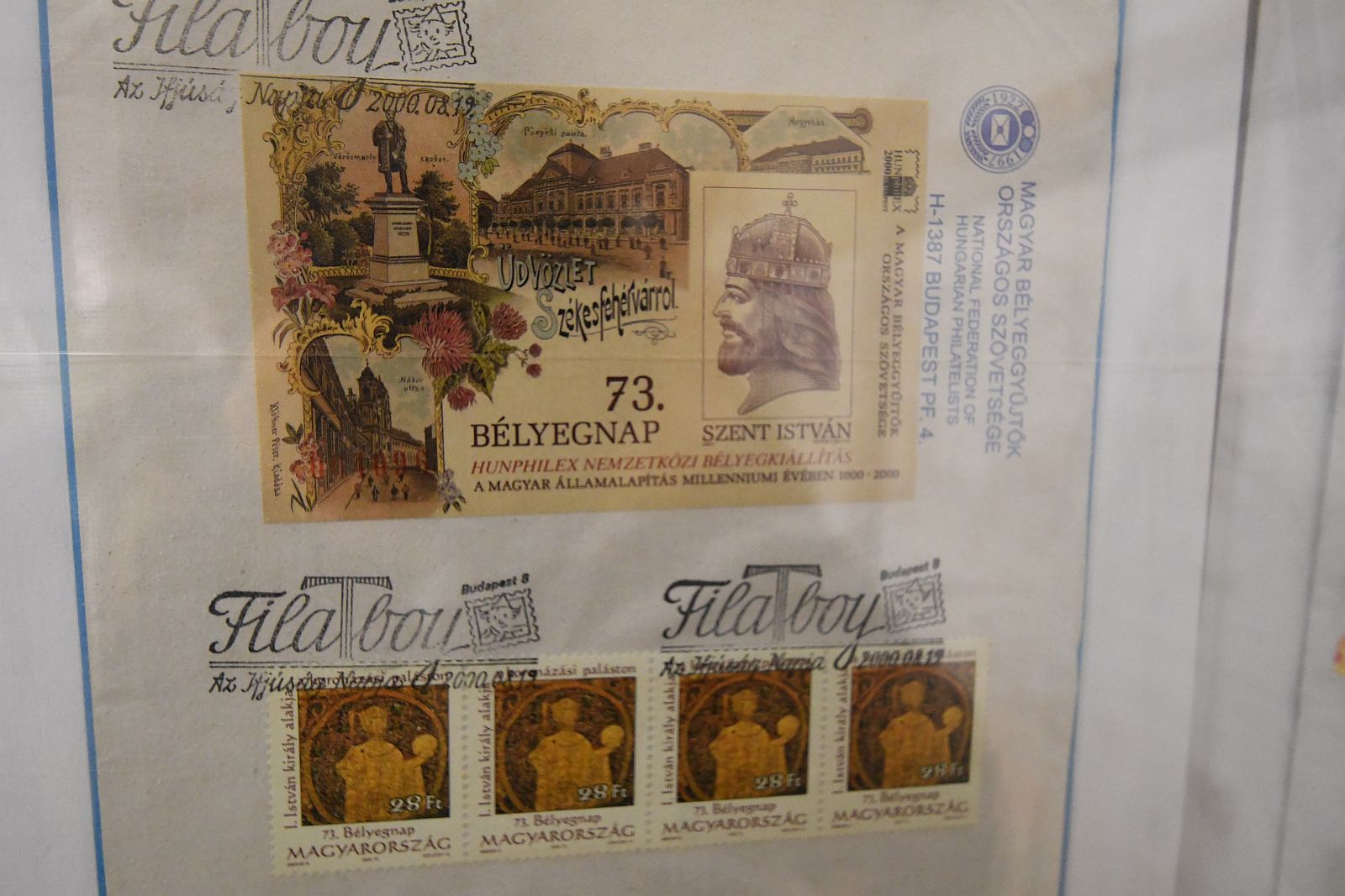 Újabb kiállítással zárul a 100 éves Fehérvári Bélyeggyűjtő Kör centenáriumi éve